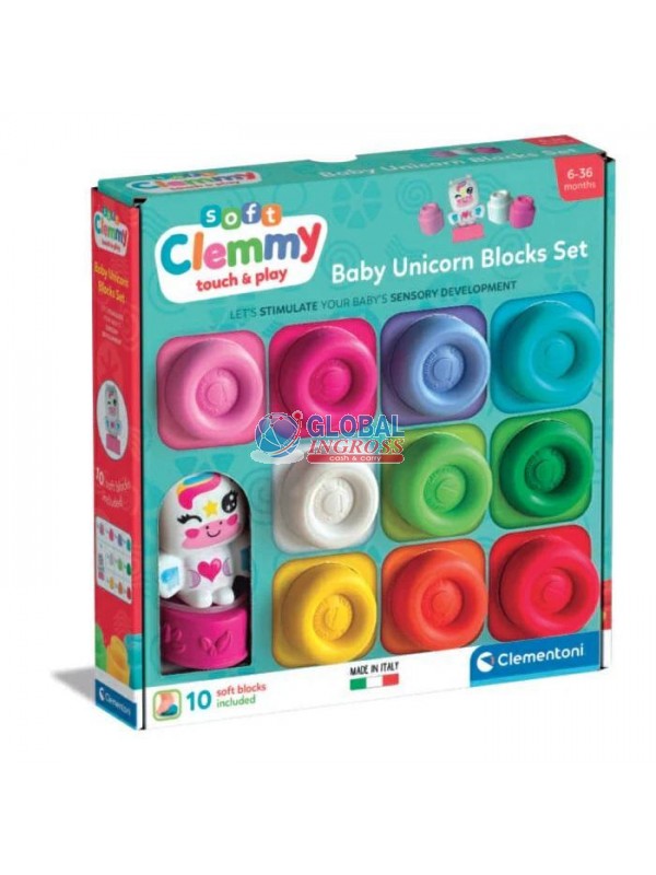 CLEMMY UNICORN 10 MATTONCINI SOFT