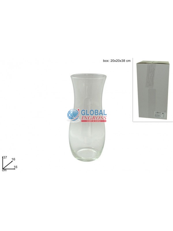 VASO VETRO CLAUDIA 37cm