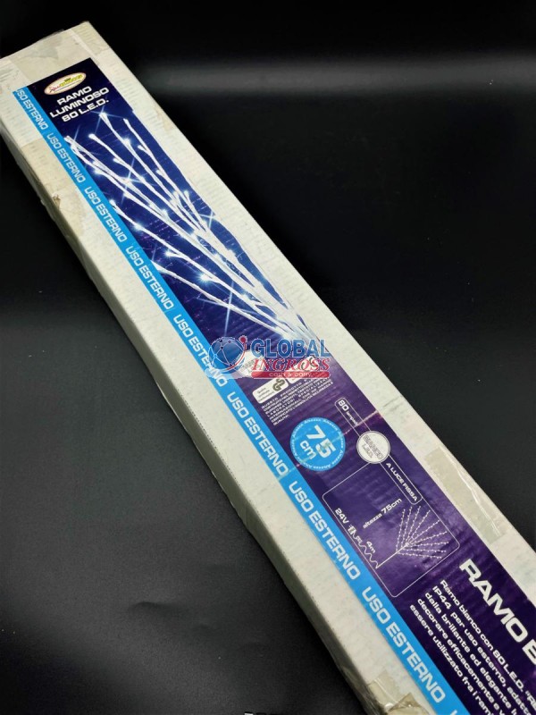 RAMO BIANCO 80LED 75cm X ESTERNO