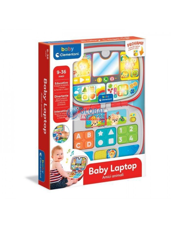 BABY LAPTOP AMICI ANIMALI 9-36 mesi