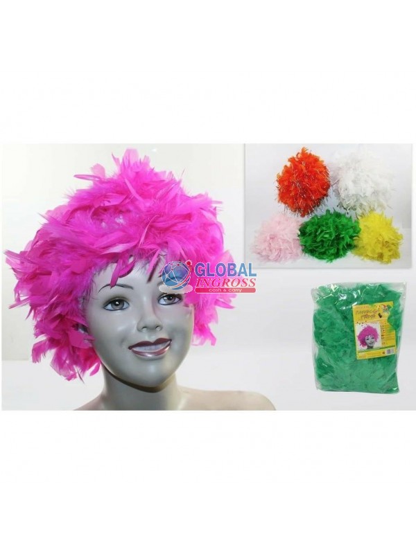 PARRUCCA PIUME COLORI ASS.