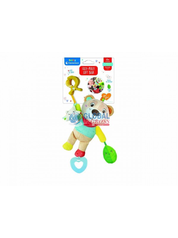 BEAR PELUCHE ON THE GO CON PINZA