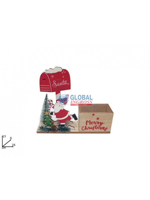BABBO NATALE C/CASSETTALEGNO