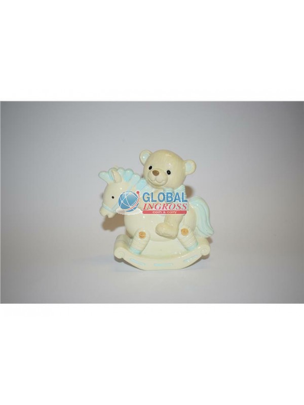 SALVADANAIO ORSETTO CELESTE