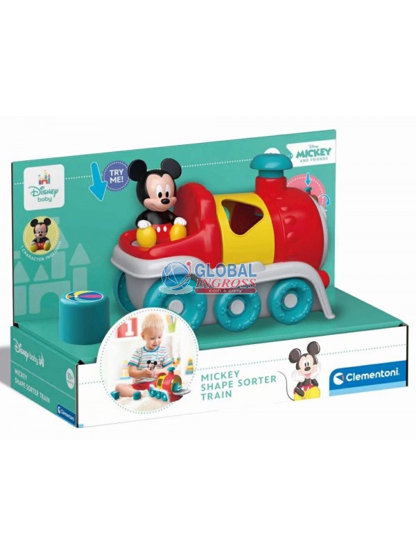 TRENINO MICKEY SHAPE SORTER TRAIN