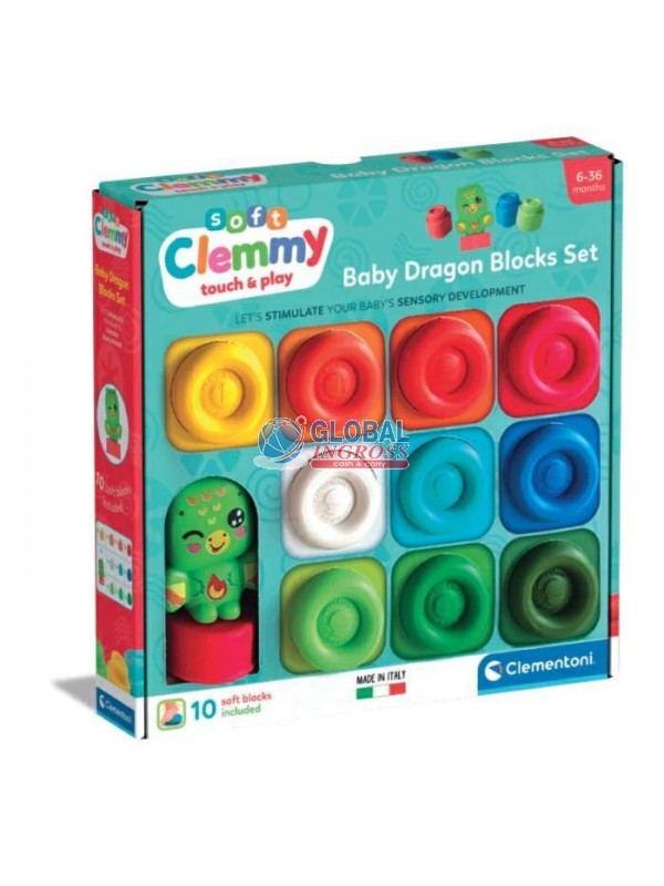 CLEMMY DRAGON 10 MATTONCINI SOFT