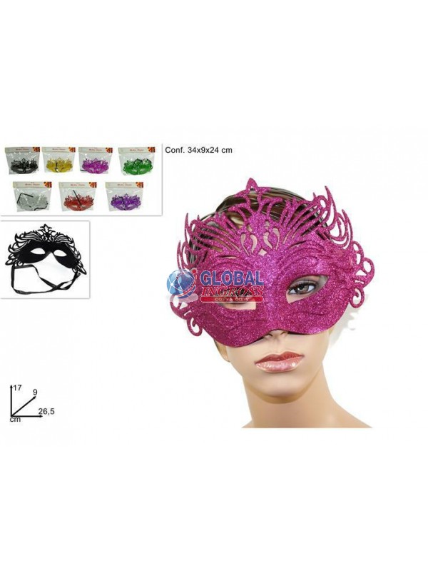MASCHERA VENEZIANA GLITTER