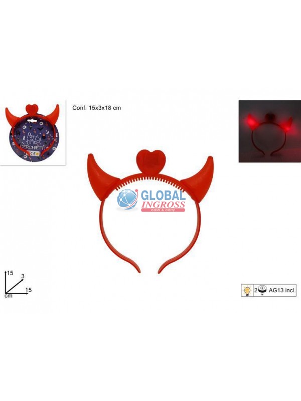 CORNA DIAVOLO C/LUCI