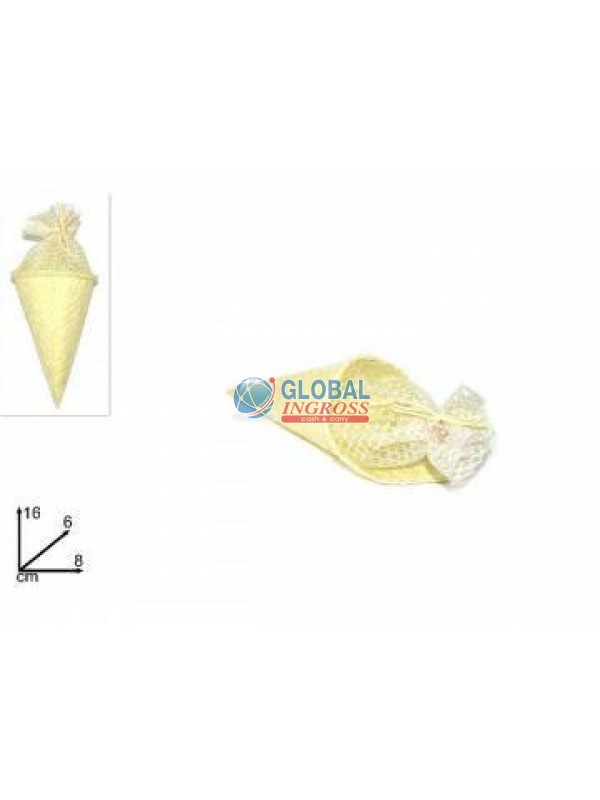 CONO C/TIRANTE BEIGE 16cm