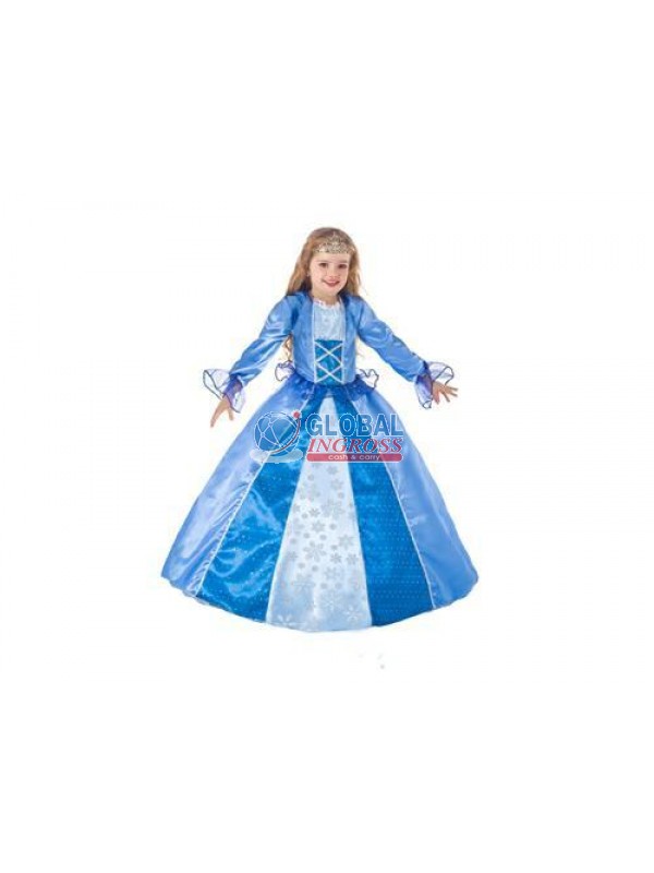 COSTUME PRINCIPESSA NEVI 4-6 ANNI