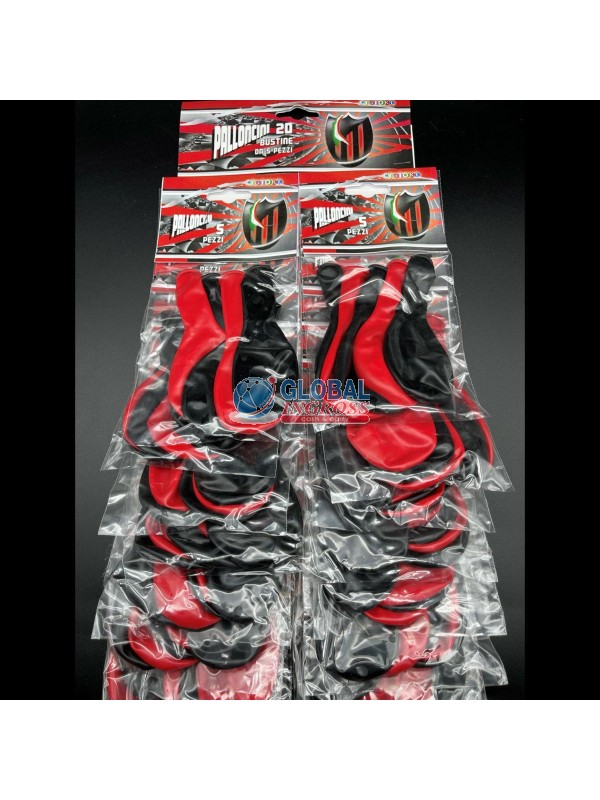 PALLONCINI ROSSONERO 5pz