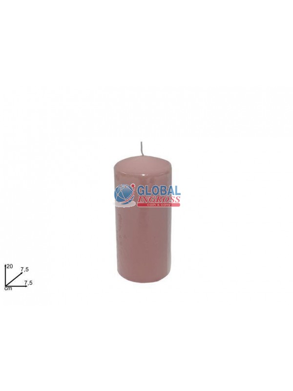 CANDELA 20x7,5cm ROSA