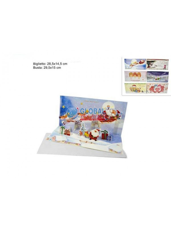 BIGLIETTO NATALE SCENARIO