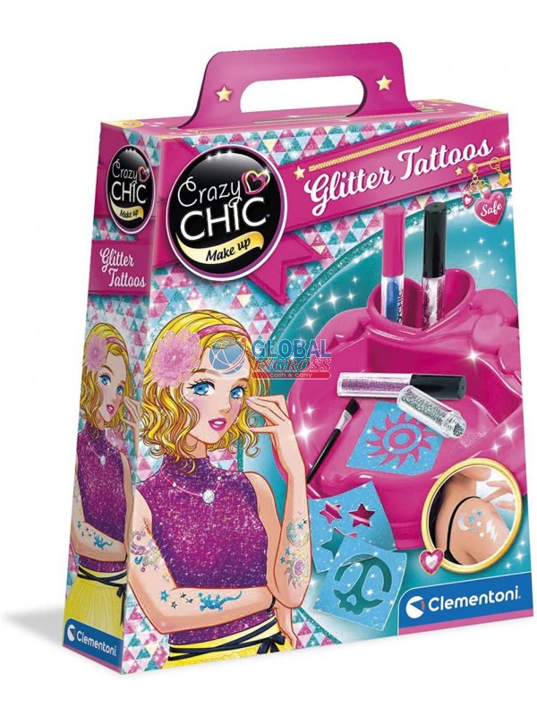 CRAZY CHIC GLITTER TATTOO
