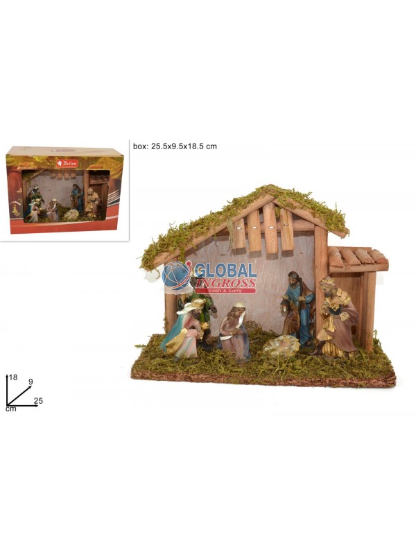 CAPANNA C/NATIVITA' 6pz