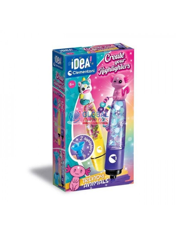 IDEA CREATE YOUR HIGHLIGHTER: TRENDY ANIMALS