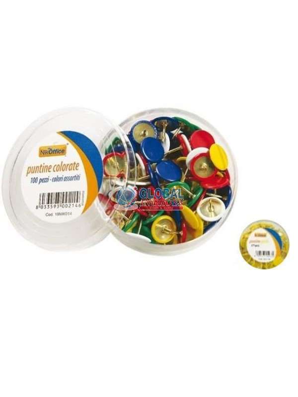 PUNTINE GIALLE 100pz