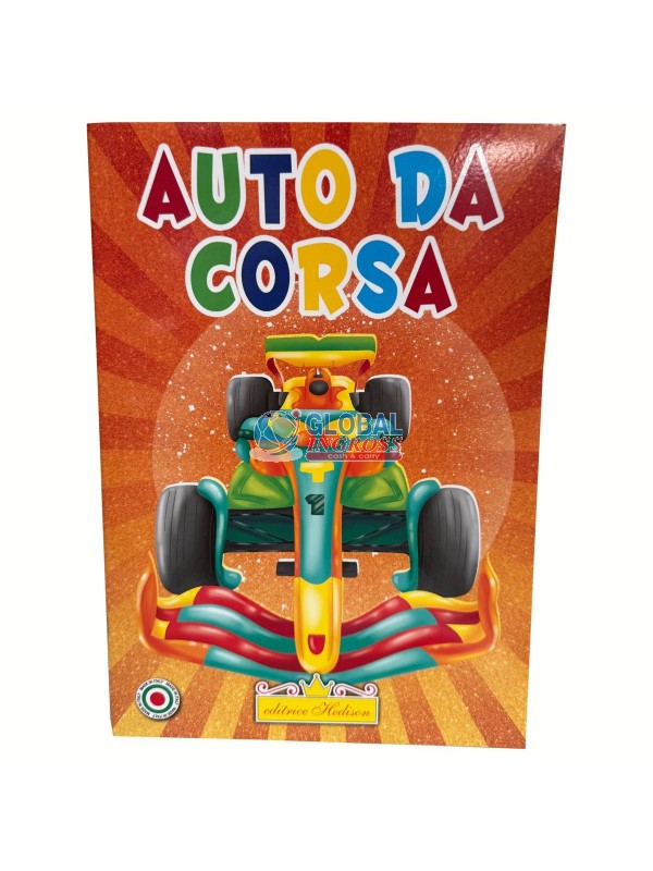 LIBRO COLORA AUTO DA CORSA.
