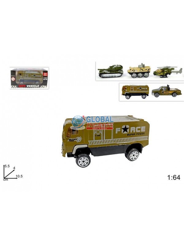 VEICOLO MILITARE METALLO