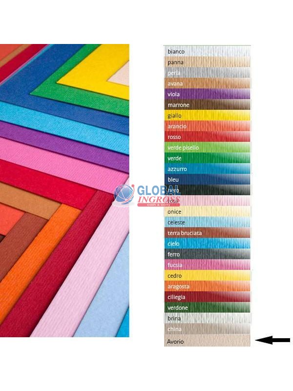 CARTONCINO LR 50x70 AVORIO
