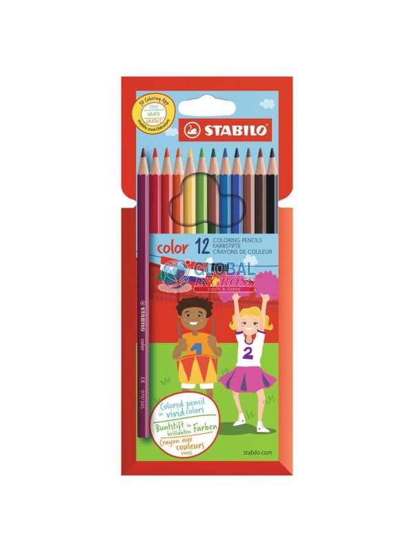 PASTELLI STABILO COLOR DA 12