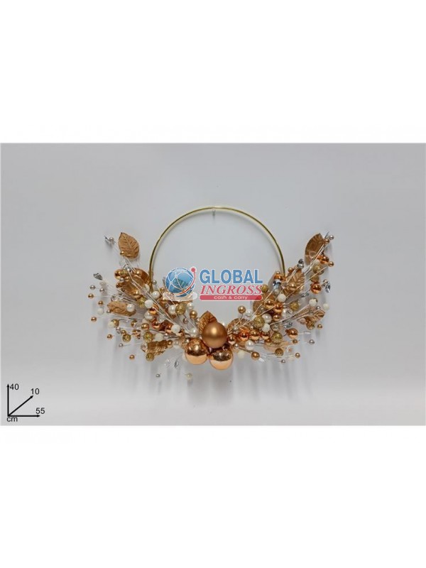 DIETROPORTA C/PALLE E DIAMANTI 55cm