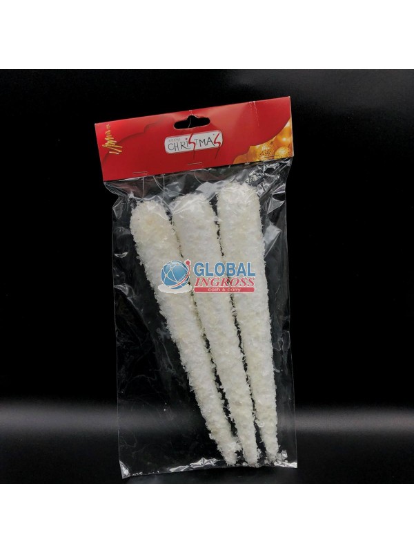 SET 3 GHIACCIOLI 24cm BIANCHI