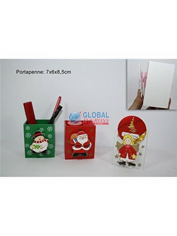 PORTAPENNE NATALIZIO LEGNO