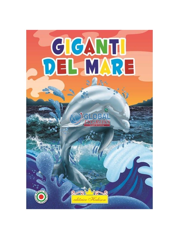 LIBRO COLORA I GIGANTI DEL MARE SERIE NATURA