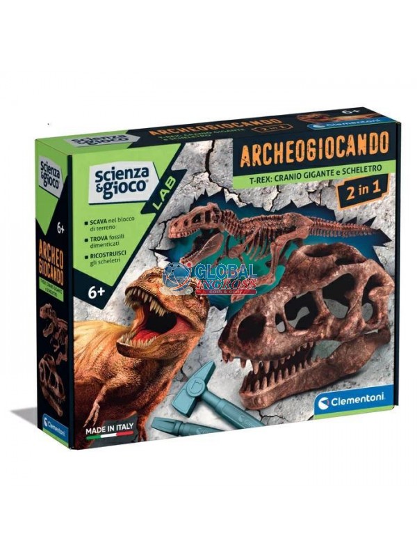 ARCHEOGIOCANDO GIGANT SKULL T-REX