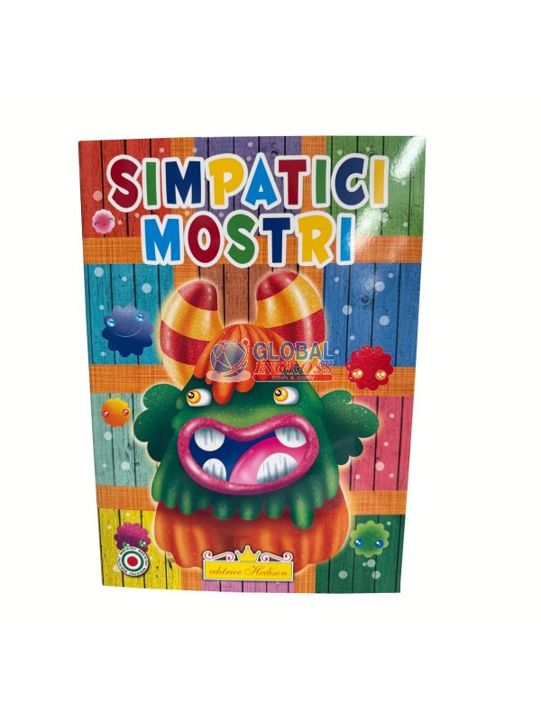 LIBRO COLORA I MOSTRI.