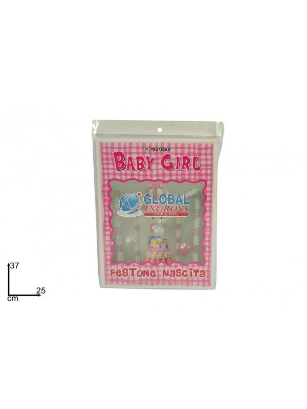 SET FESTONI NASCITA BIMBA