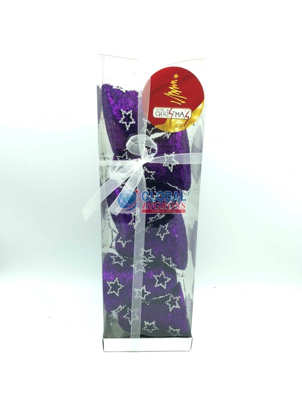 BOX 6 CAMPANE C/STELLE VIOLA