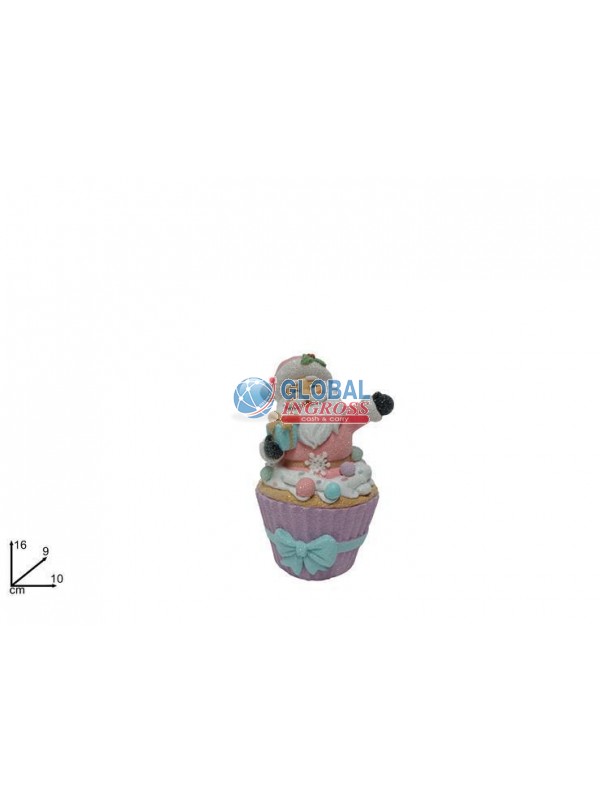BABBO NATALE SU TORTINO16cm CAKE DESIGN