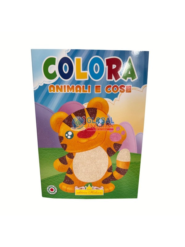 LIBRO COLORA ANIMALI E COSE