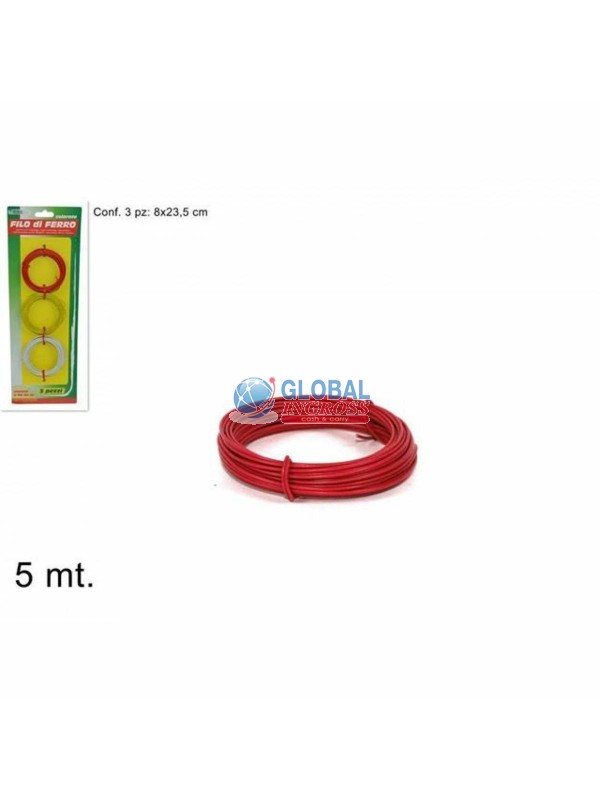 FILO FERRO 3pz 5mt