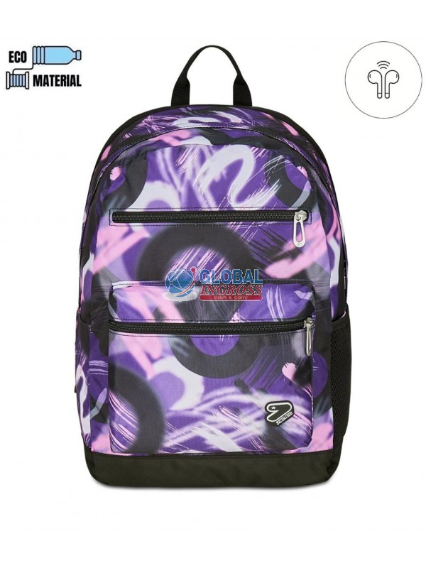 ZAINO SEVEN REVERSIBLE MARK GIRL C/EARPHONES WIRELESS