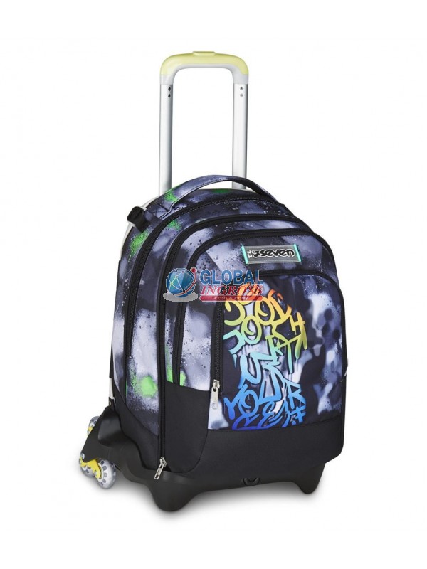 TROLLEY SEVEN JACK 3ruote SPRINT PAINT BOY DETACH