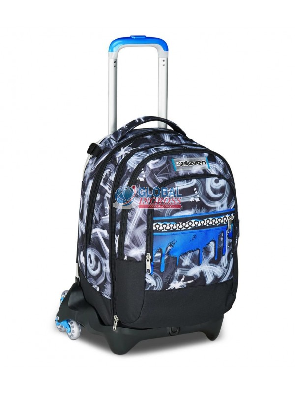 TROLLEY SEVEN JACK 3ruote QUICK GRAFFITI BOY DETACH