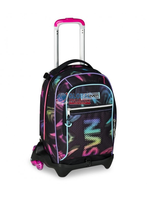 TROLLEY SEVEN JACK 3ruote OPTICAL SHADE GIRL