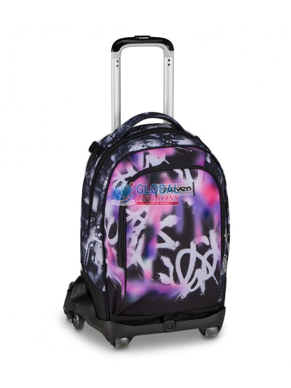 TROLLEY SEVEN JACK 8ruote BUZZY NOTE GIRL
