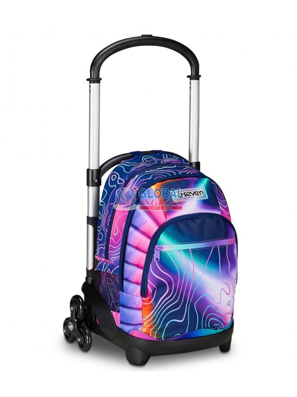 TROLLEY SEVEN MAPSET GIRL 3ruote FLEX