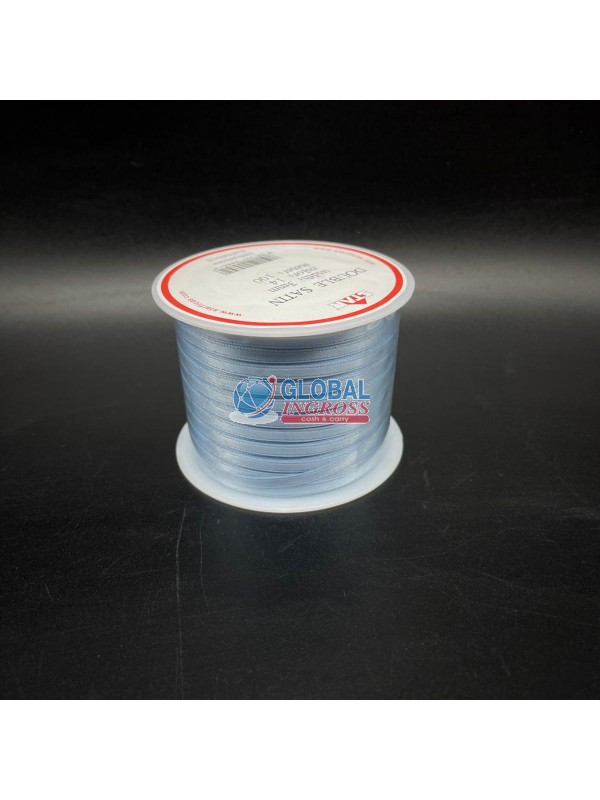 NASTRO RASO 3mm CELESTE1mt