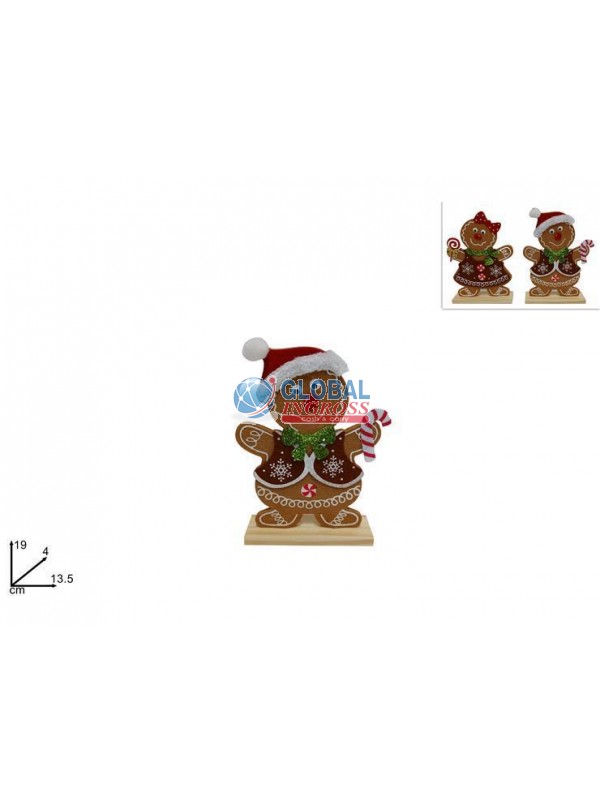 OMINO BISCOTTO IN FELTRO ASS.