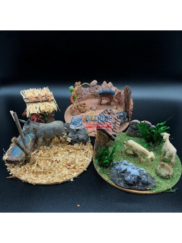 BOX SCENARIO ANIMALE 8ASS.