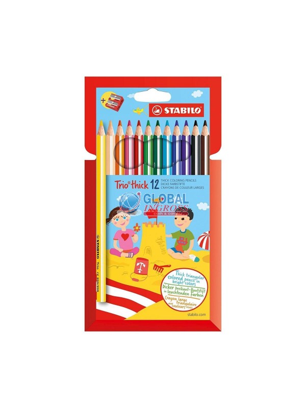 PASTELLI STABILO TRIO THICK DA 12