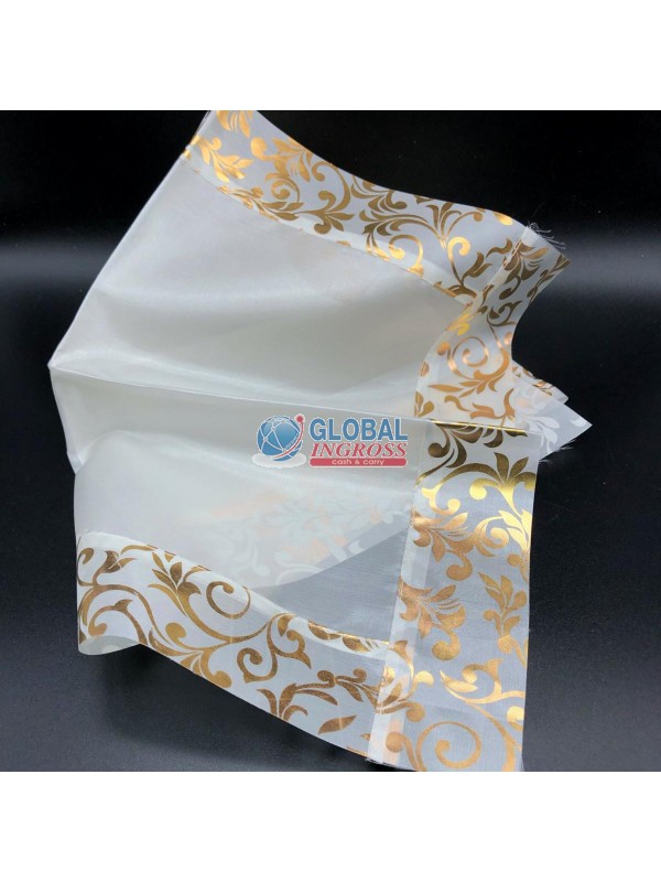 CENTROTAVOLA ORGANZA BIANCO