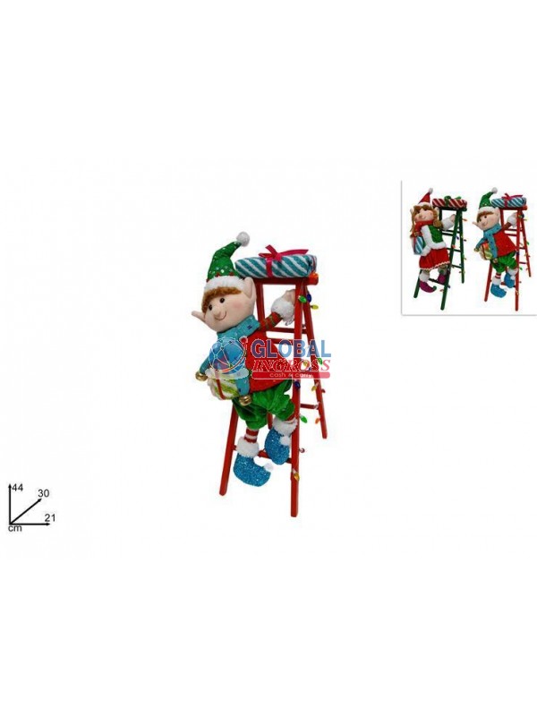 ELFO SU SCALETTA C/DONI