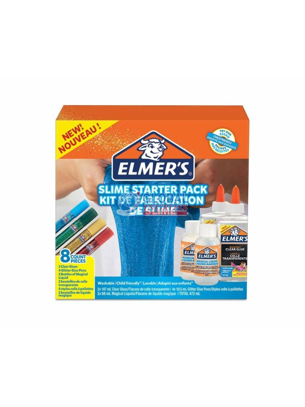 ELMER'S KIT SLIME 4 TUBI COLLA GLITTER