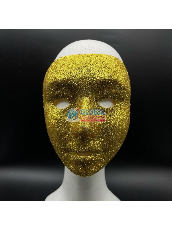 MASCHERA GLITTER ORO
